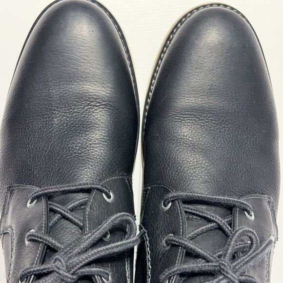 Flag LTD. Bryson Black Leather Comfort Chukka Boot Made in Brazil Men’s Size 10M - Picture 9 of 16